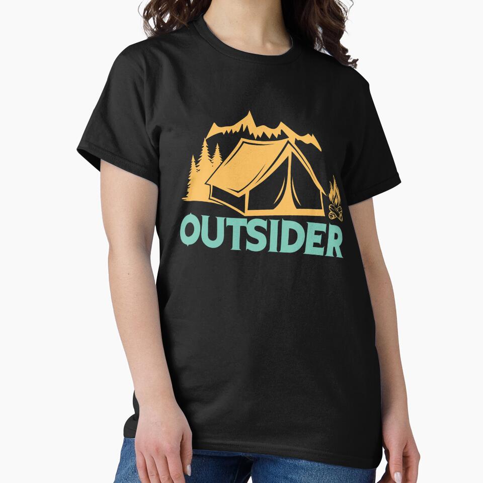 Camping Outsider tent by cartyourchoice T-Shirts, Hoodie, Sweatshirt | BlankRebels.com (Image 2)