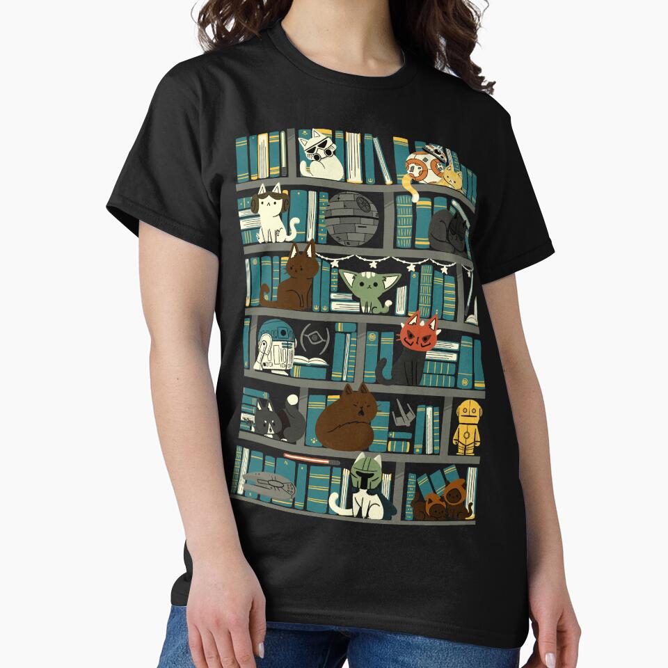 Library Kitten Wars by TaylorRoss1 T-Shirts, Hoodie, Sweatshirt | BlankRebels.com (Image 2)