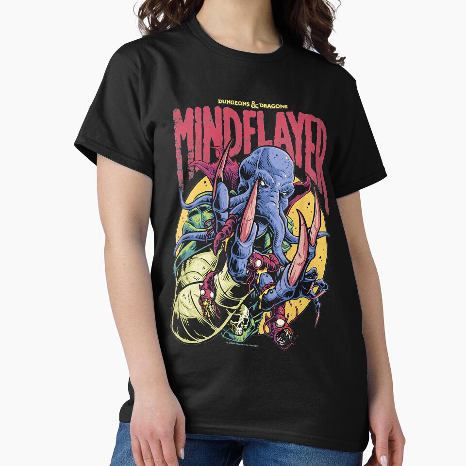 Dungeons & Dragons Mindflayer Logo by PhuongTran909 T-Shirts, Hoodie, Sweatshirt | BlankRebels.com (Image 2)