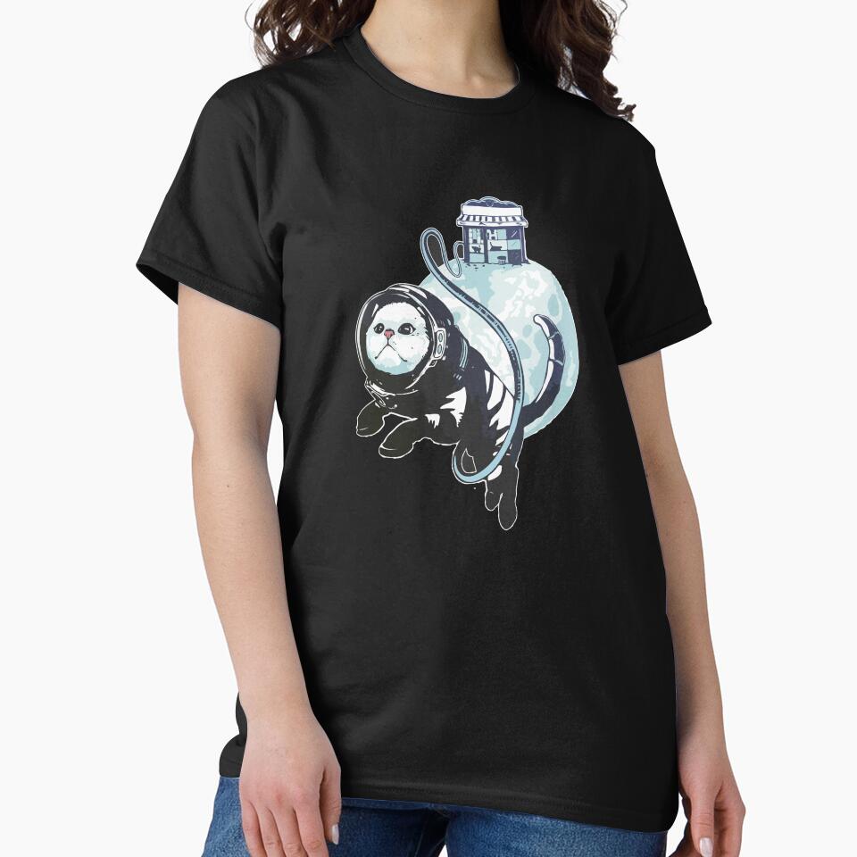 astronaut cat by zaher97 T-Shirts, Hoodie, Sweatshirt | BlankRebels.com (Image 2)