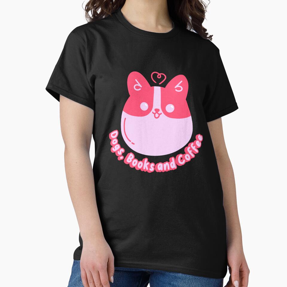 Dogs, Books and Coffee by divasturtle T-Shirts, Hoodie, Sweatshirt | BlankRebels.com (Image 2)
