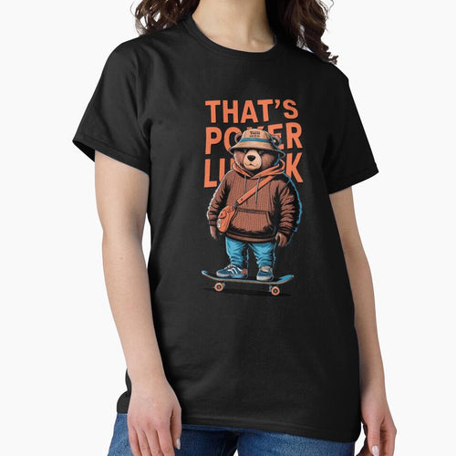 "That’s Poker Luck" Teddy Bear - SKATEBOARD Streetwear Poker Player Classic T-Shirt by inkfluenceart Hoodie,... (Image 2)