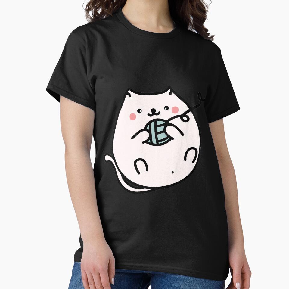 cute white cat t-shirts by Sofiia13 Hoodie, Sweatshirt | BlankRebels.com (Image 2)