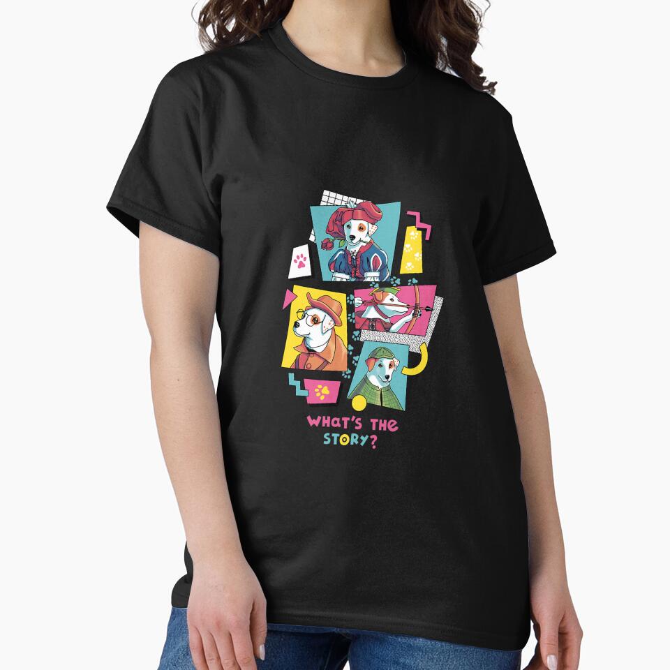 What'S The Story Wishbone  Tv Show 90S Jack Russell by lizzetehann T-Shirts, Hoodie, Sweatshirt | BlankRebels.com (Image 2)