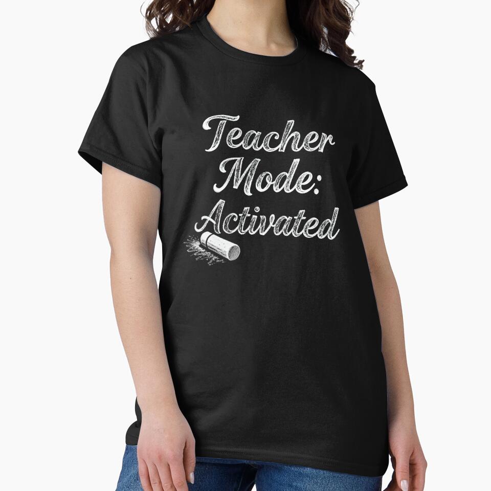 Teacher Mode: Activated by Dxvect T-Shirts, Hoodie, Sweatshirt | BlankRebels.com (Image 2)