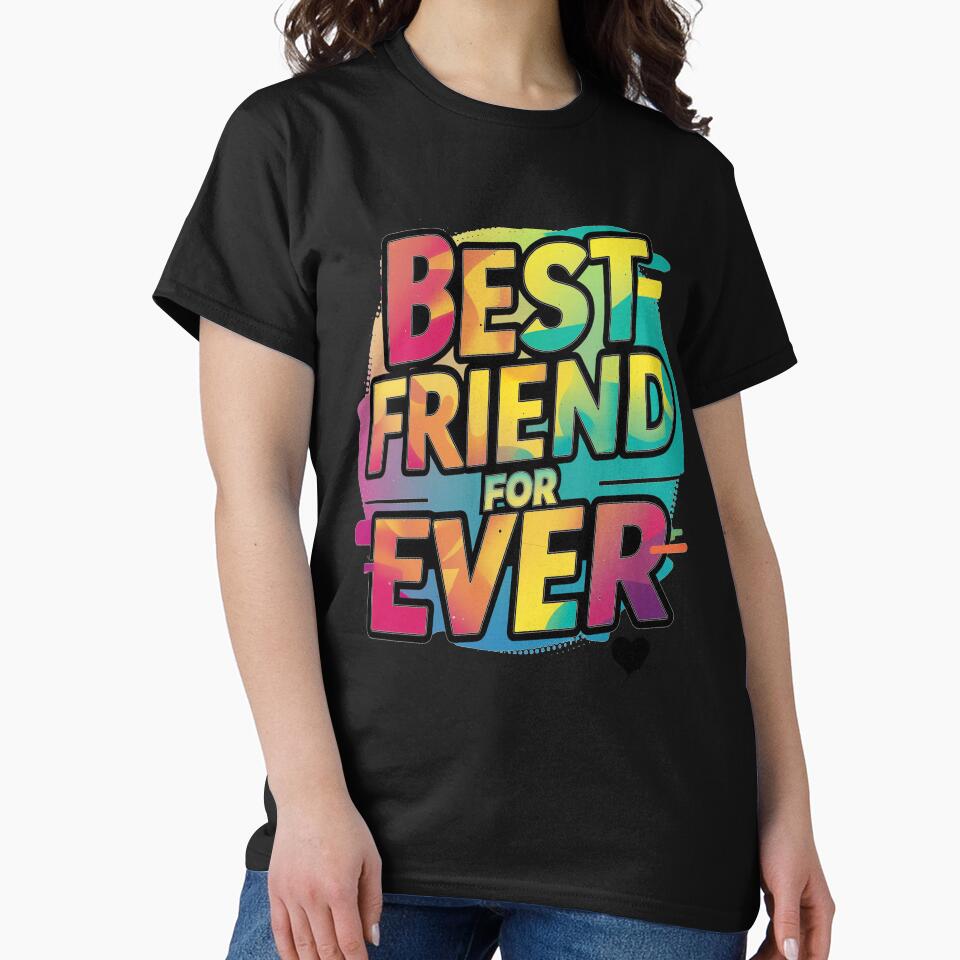 Best Friend For Ever Funny Shirt by Mahmoudshoping Hoodie, Sweatshirt | BlankRebels.com (Image 2)
