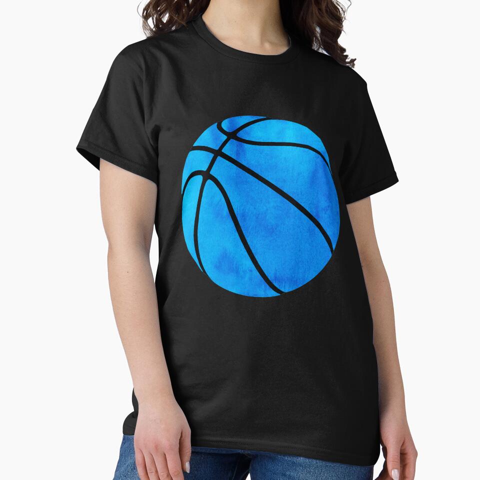 Basketball Blue by virilamissa T-Shirts, Hoodie, Sweatshirt | BlankRebels.com (Image 2)