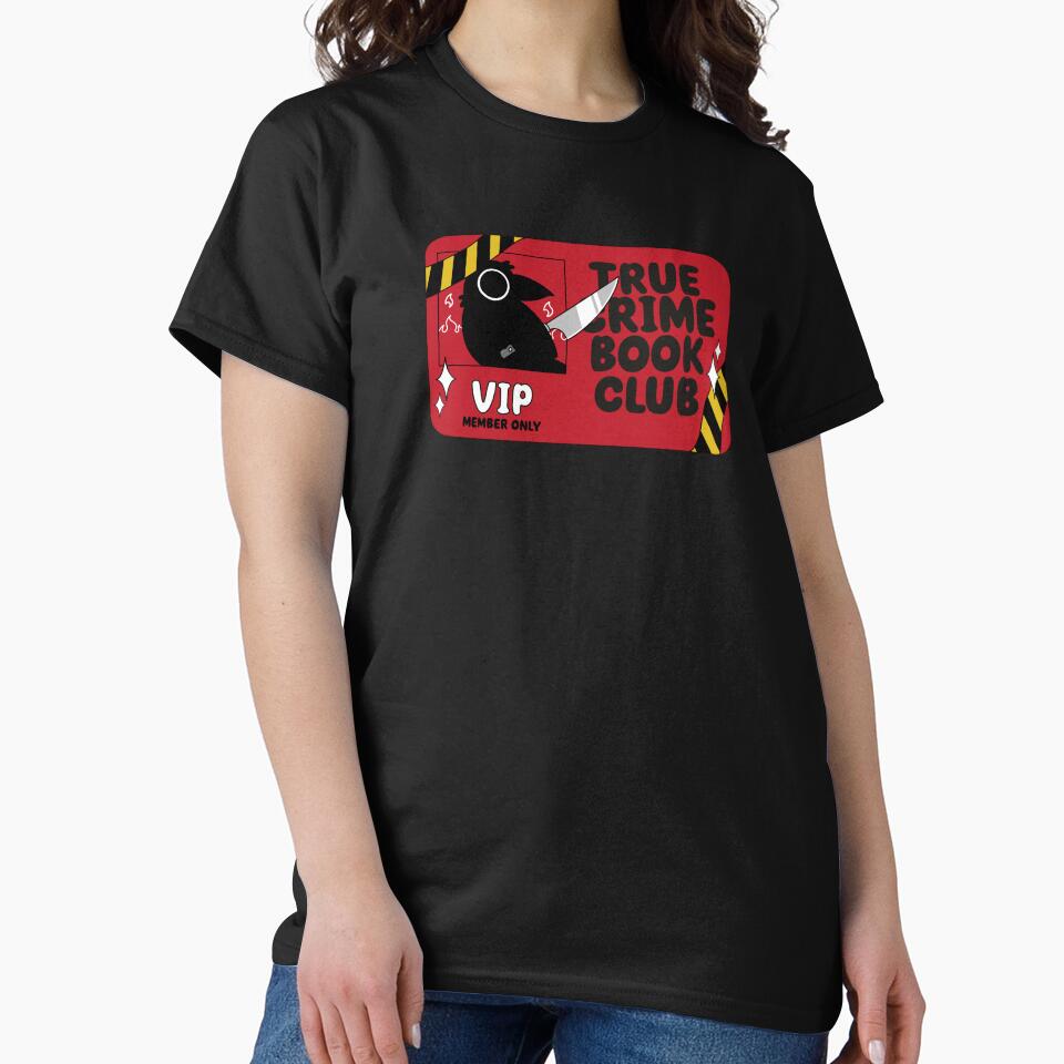 True Crime Book Club by Artthree T-Shirts, Hoodie, Sweatshirt | BlankRebels.com (Image 2)