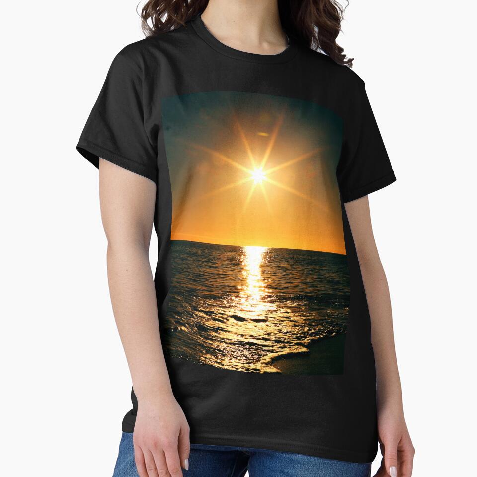 AMAZING SUNSET OVER THE OCEAN by MJ96-PRO T-Shirts, Hoodie, Sweatshirt | BlankRebels.com (Image 2)