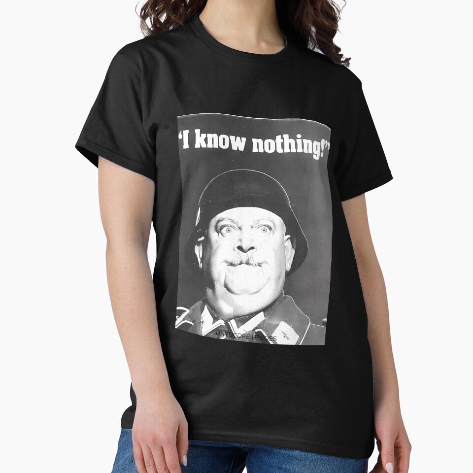 Sgt. Schul.tz "I Know Nothing" Meme by AnneRobel