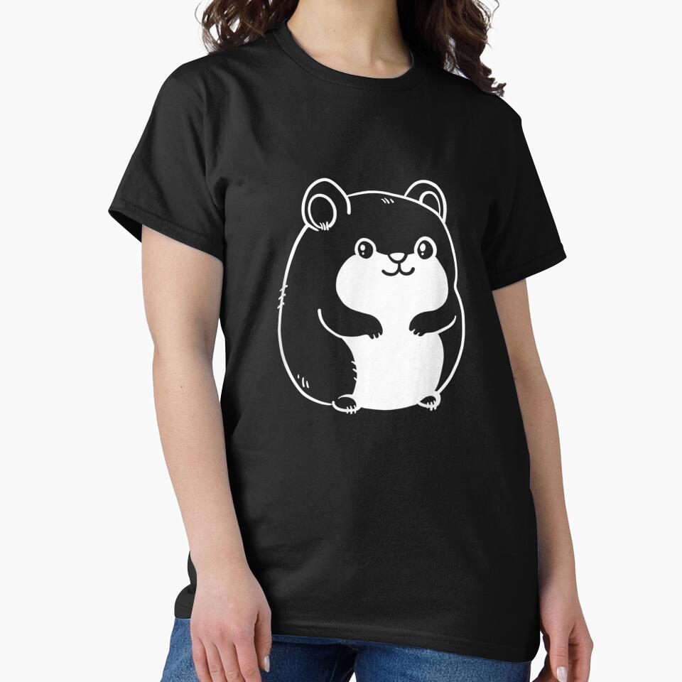 Hamster Doodle Drawing Cute Hamster Pet Lover Owner Gift by mchargue12 T-Shirts, Hoodie, Sweatshirt (Image 2)