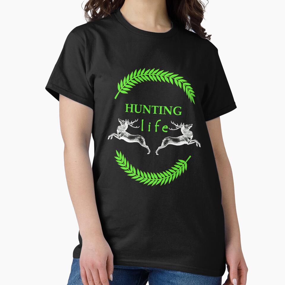 Hunting Life (Green) by Anup  K T-Shirts, Hoodie, Sweatshirt | BlankRebels.com (Image 2)