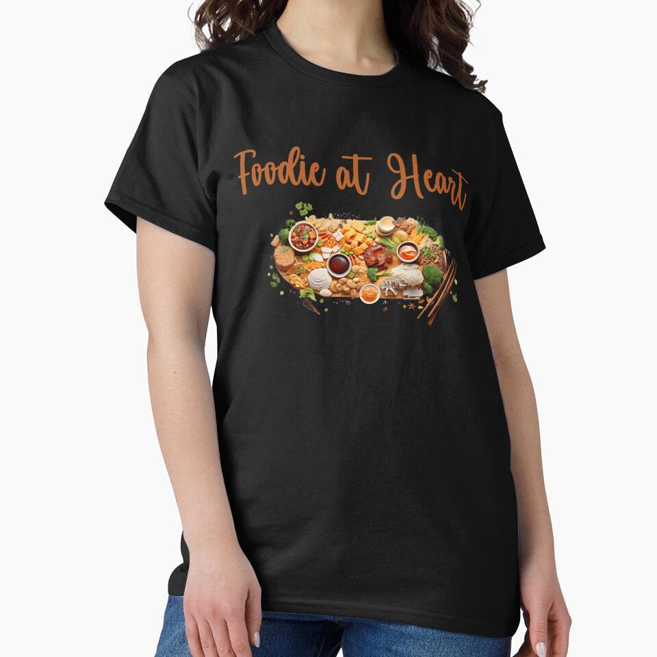 Foodie at Heart – Sushi Lover Shirt for Japanese Cuisine Fans by Maggiepeshop Hoodie, Sweatshirt | BlankRebels.com (Image 2)