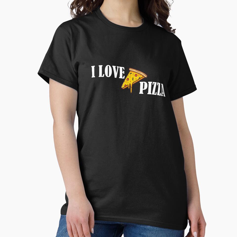 I Love Pizza by dfranc T-Shirts, Hoodie, Sweatshirt | BlankRebels.com (Image 2)