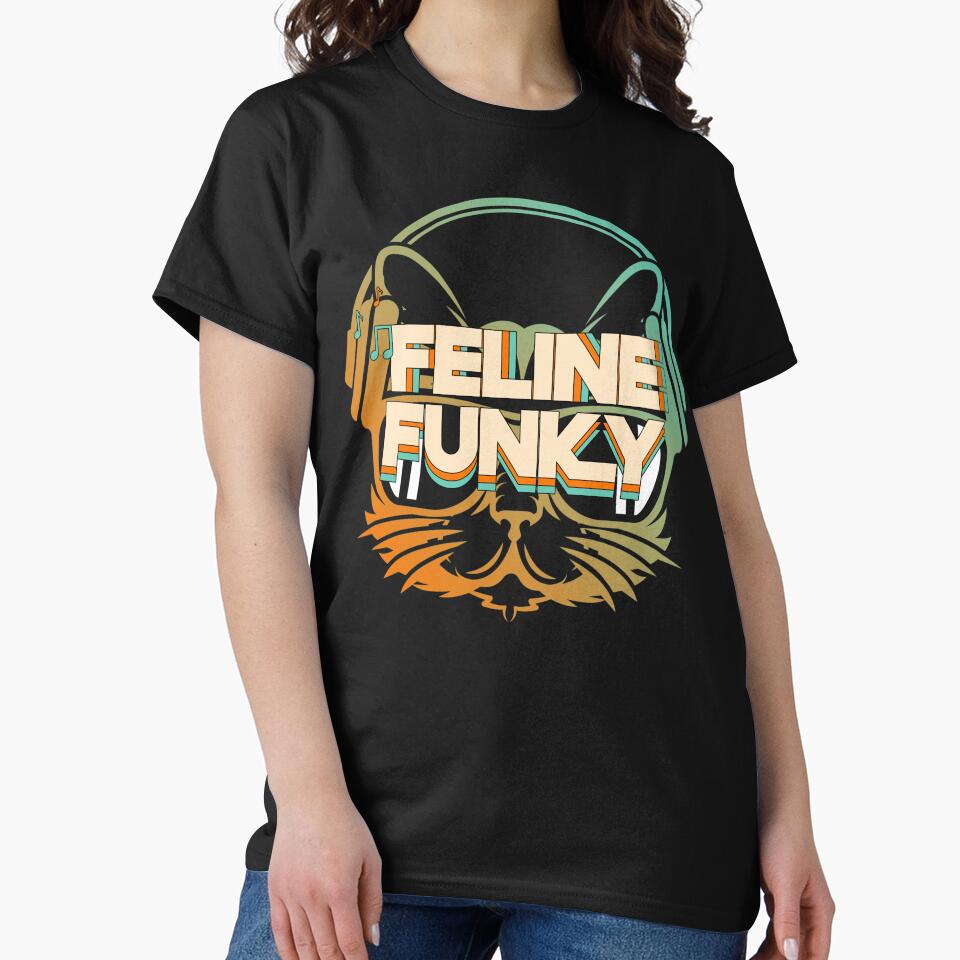 Feline Funky by J-NTees T-Shirts, Hoodie, Sweatshirt | BlankRebels.com (Image 2)