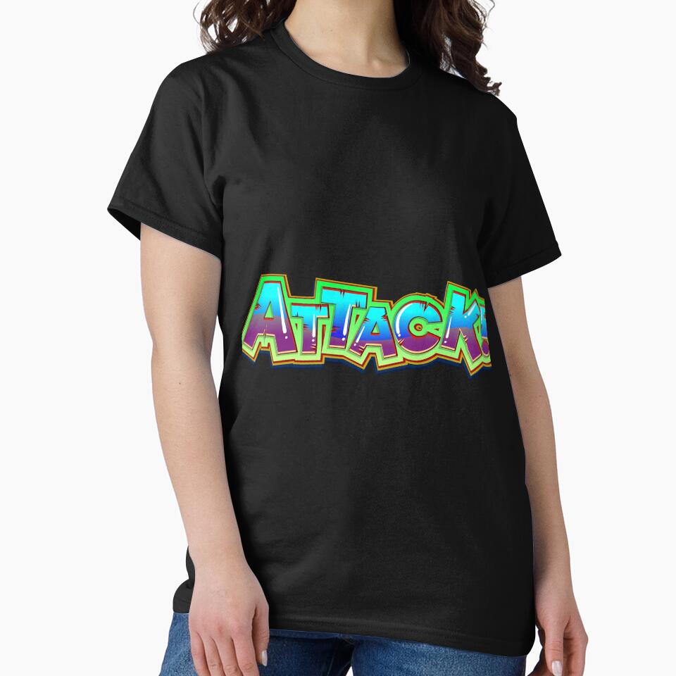 Attack typography by PMestore T-Shirts, Hoodie, Sweatshirt | BlankRebels.com (Image 2)