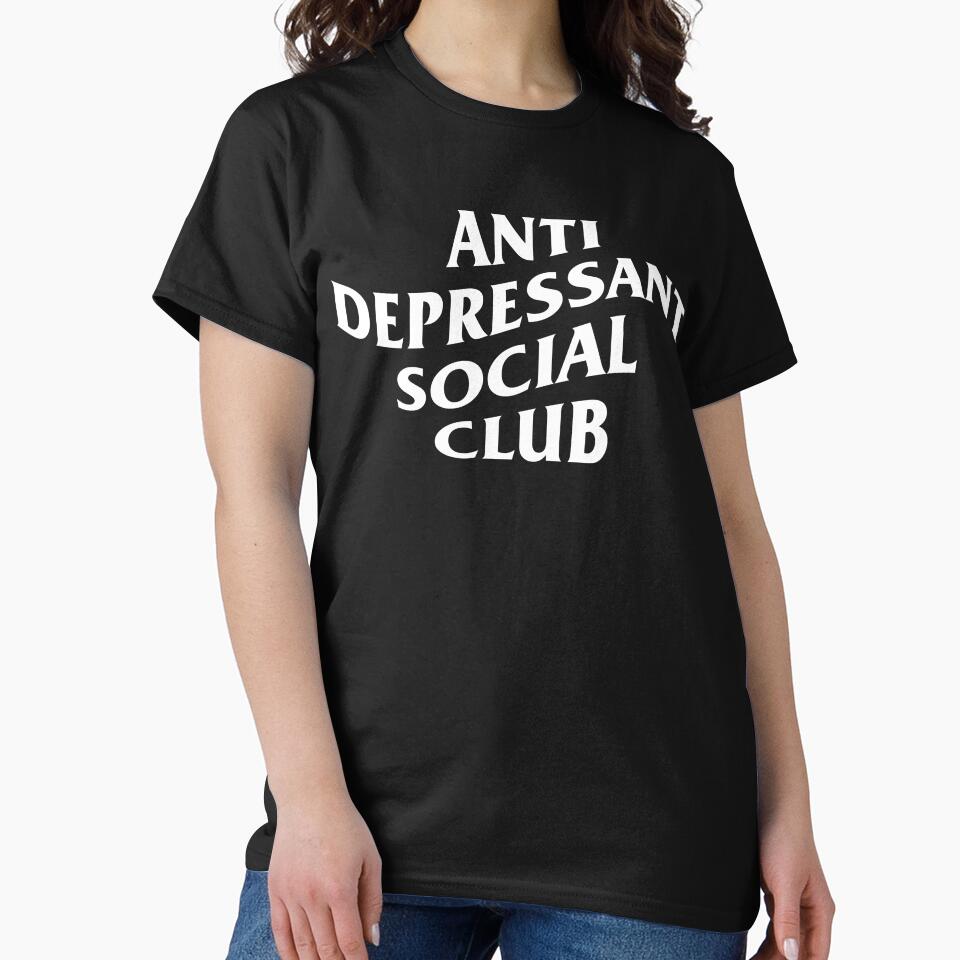 Antidepressant Social Club by The Fonsecastein Shop T-Shirts, Hoodie, Sweatshirt | BlankRebels.com (Image 2)
