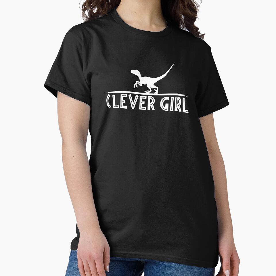 J Park - Clever Girl White by HTown-Otter T-Shirts, Hoodie, Sweatshirt | BlankRebels.com (Image 2)