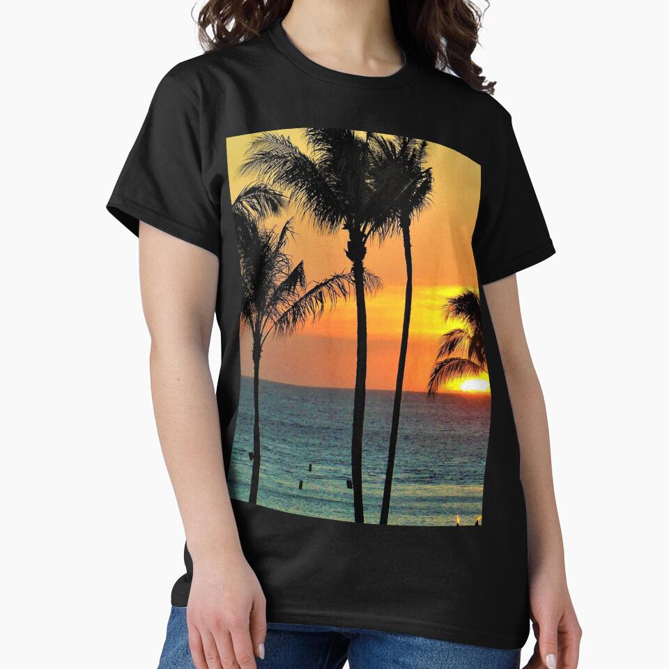 BEAUTIFUL SUNSET IN A TROPICAL BEACH by MJ96-PRO T-Shirts, Hoodie, Sweatshirt | BlankRebels.com (Image 2)