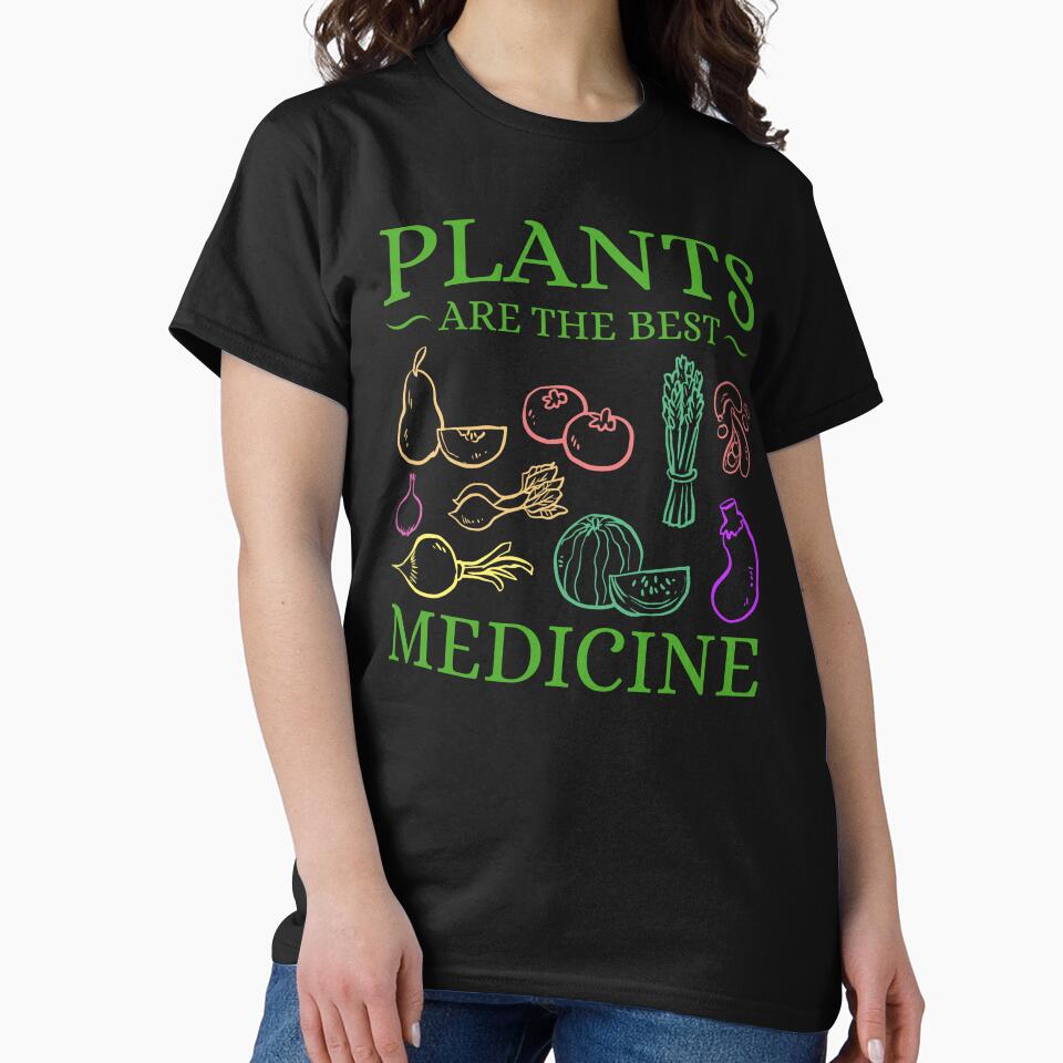 Plants are the best medicine T Shirt by BestShop2010 Hoodie, Sweatshirt | BlankRebels.com (Image 2)