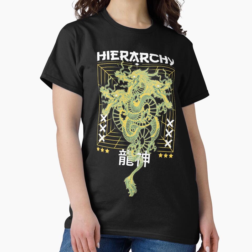 Dragons Hierarchy Streetwear Aesthetic by torikagowear