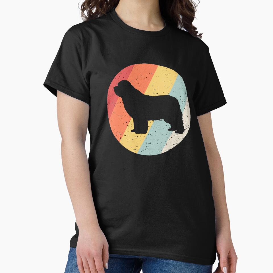 Vintage Retro Newfoundland Dog by Vanover Designs T-Shirts, Hoodie, Sweatshirt | BlankRebels.com (Image 2)