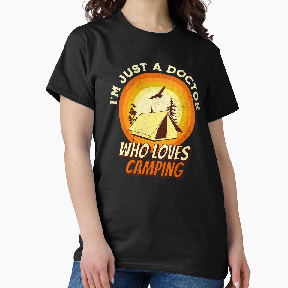 Camping Lover Shirt - I'm just a Doctor by RGShirtWorks Hoodie, Sweatshirt | BlankRebels.com (Image 2)
