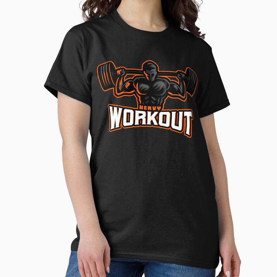 HEAVY WORKOUT by MJ96-PRO T-Shirts, Hoodie, Sweatshirt | BlankRebels.com (Image 2)