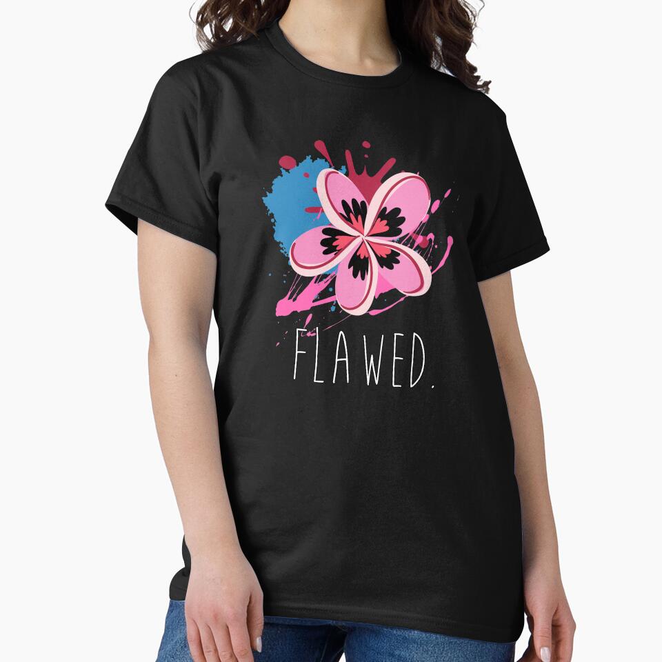 Flawed Flower by SYNTASTIC T-Shirts, Hoodie, Sweatshirt | BlankRebels.com (Image 2)