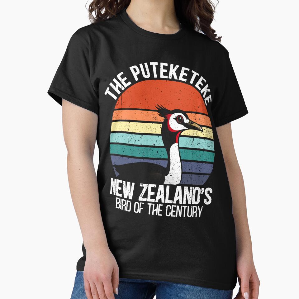 Puteketeke New Zealand's Bird by Dolphin Graphic