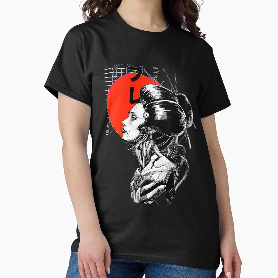 Cyberpunk Vaporwave Japanese by StephaneCheval T-Shirts, Hoodie, Sweatshirt | BlankRebels.com (Image 2)