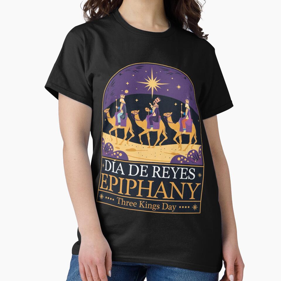 Three Kings Day Celebration Epiphany Festive Design by BunBuntheDog-
