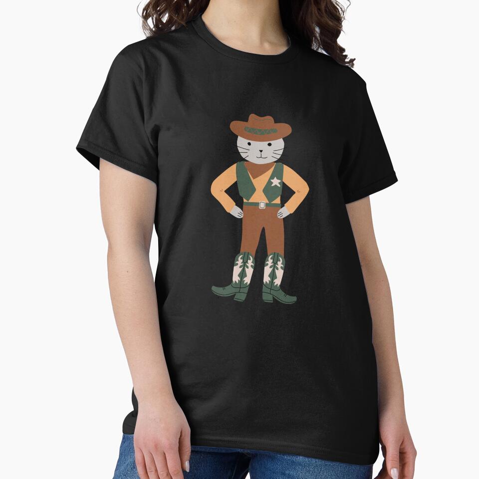 Cowboy Cat Sticker Pack by stickers-packs T-Shirts, Hoodie, Sweatshirt | BlankRebels.com (Image 2)