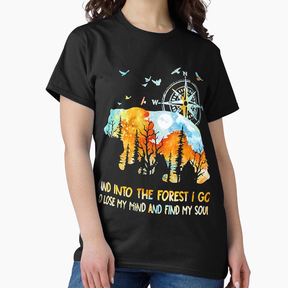 Bear And Into The Forest I Go To Lose My Mind And Find My Soul by TravianDu