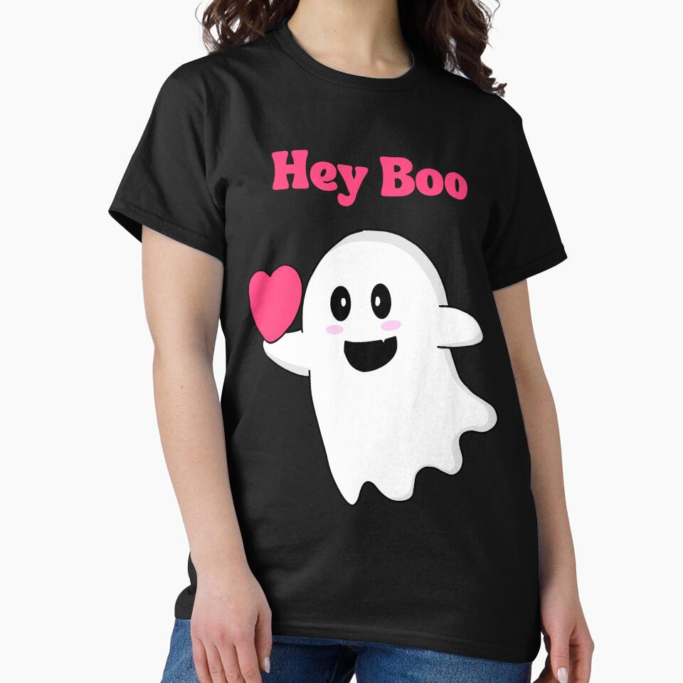 Hey Boo! by HappyEverAfters T-Shirts, Hoodie, Sweatshirt | BlankRebels.com (Image 2)