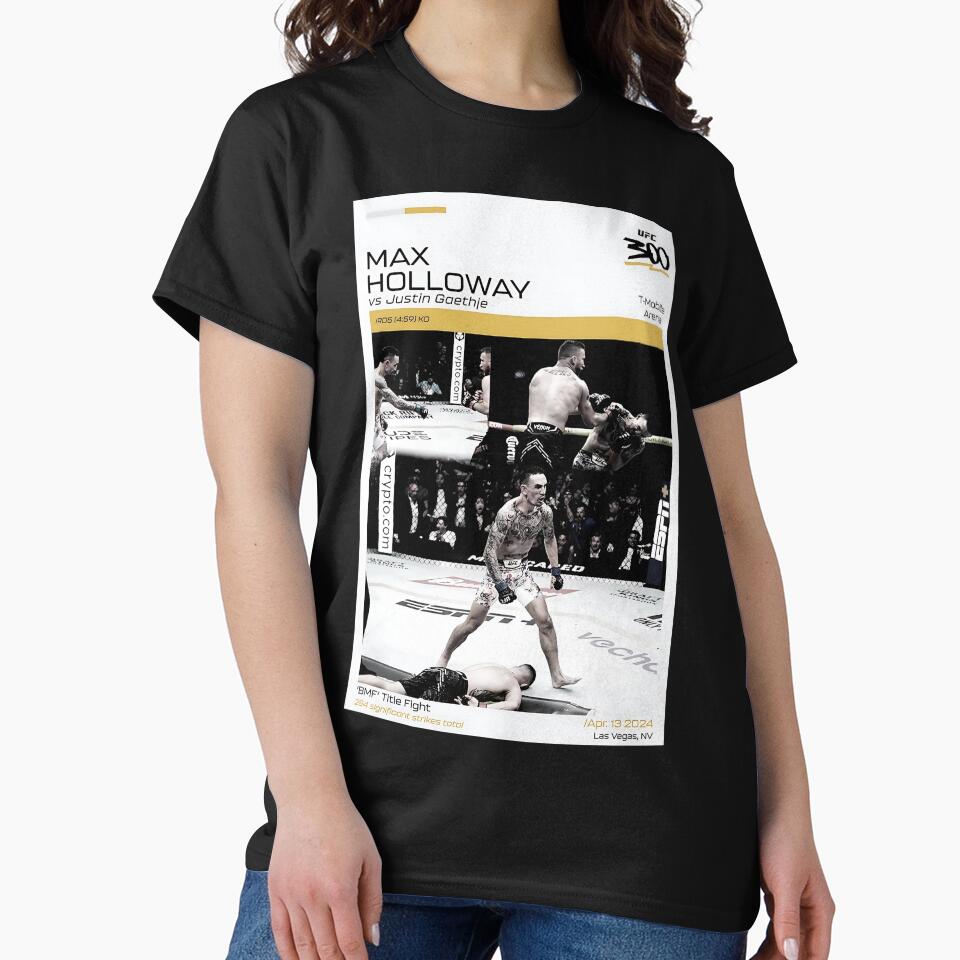 MAX HOLLOWAY | BMF LIGHTWEIGHT KING GOLD EDITION by 3005Garments T-Shirts, Hoodie, Sweatshirt | BlankRebels.com (Image 2)
