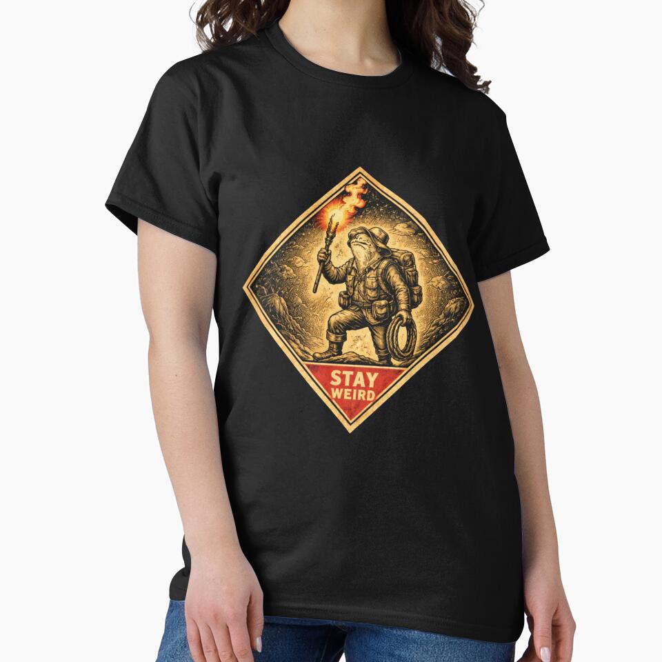 Stay Weird Creature by Planetporridge T-Shirts, Hoodie, Sweatshirt | BlankRebels.com (Image 2)