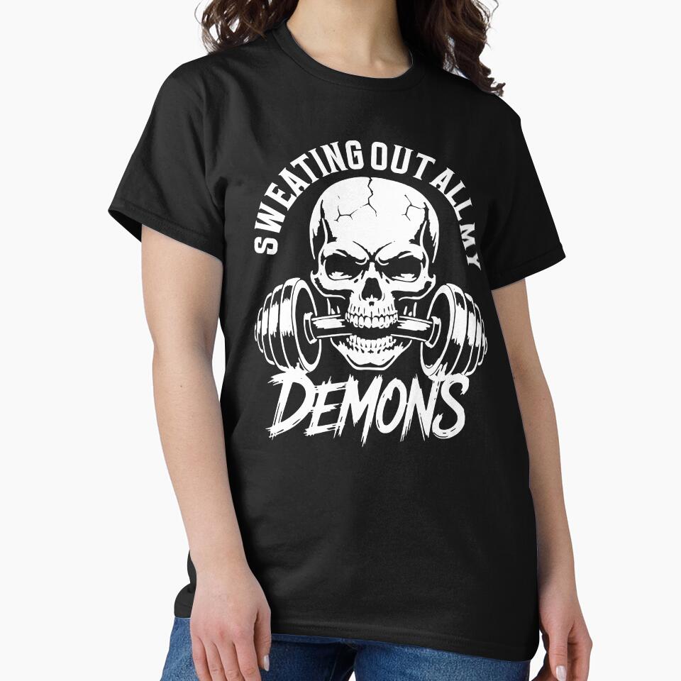 Sweating Out All My Demons by JamesDriggers T-Shirts, Hoodie, Sweatshirt | BlankRebels.com (Image 2)
