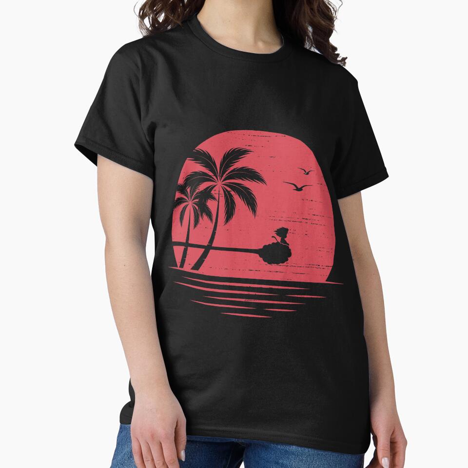 Goku in the sunset RED by Golden-Leo T-Shirts, Hoodie, Sweatshirt | BlankRebels.com (Image 2)