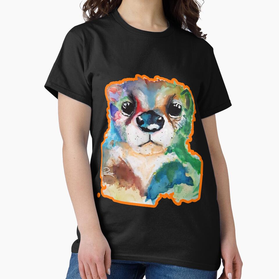 Baby sea otter, colorful watercolored by dusso T-Shirts, Hoodie, Sweatshirt | BlankRebels.com (Image 2)