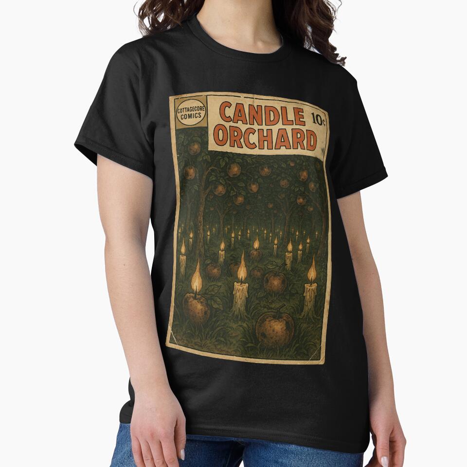 Dark Cottagecore: Candle Orchard by bapupa T-Shirts, Hoodie, Sweatshirt | BlankRebels.com (Image 2)