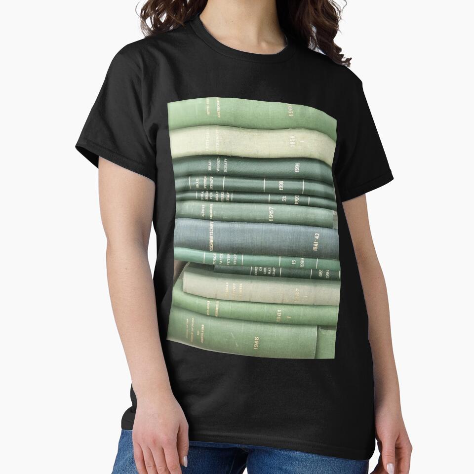 Sage Green Books Long by MasenRin T-Shirts, Hoodie, Sweatshirt | BlankRebels.com (Image 2)