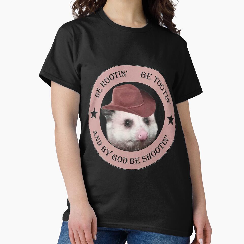 Rootin Tootin , Rootin Tootin Possum Cowboy 01 Active by robb-roseleess T-Shirts, Hoodie, Sweatshirt (Image 2)
