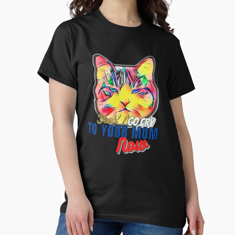 Crying won't help you in front of this cat. by nightspeed T-Shirts, Hoodie, Sweatshirt | BlankRebels.com (Image 2)