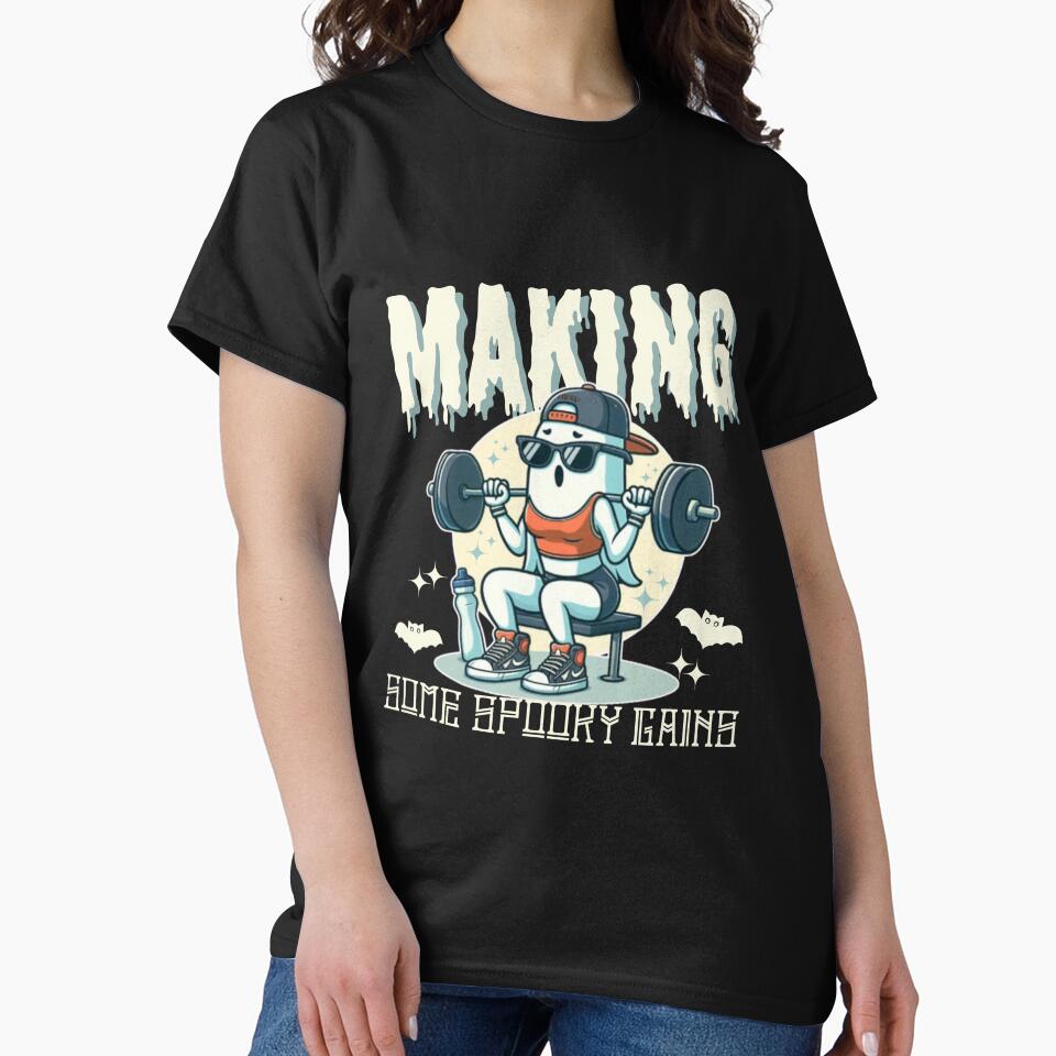 Making some spooky gains by Peerless-Prime T-Shirts, Hoodie, Sweatshirt | BlankRebels.com (Image 2)