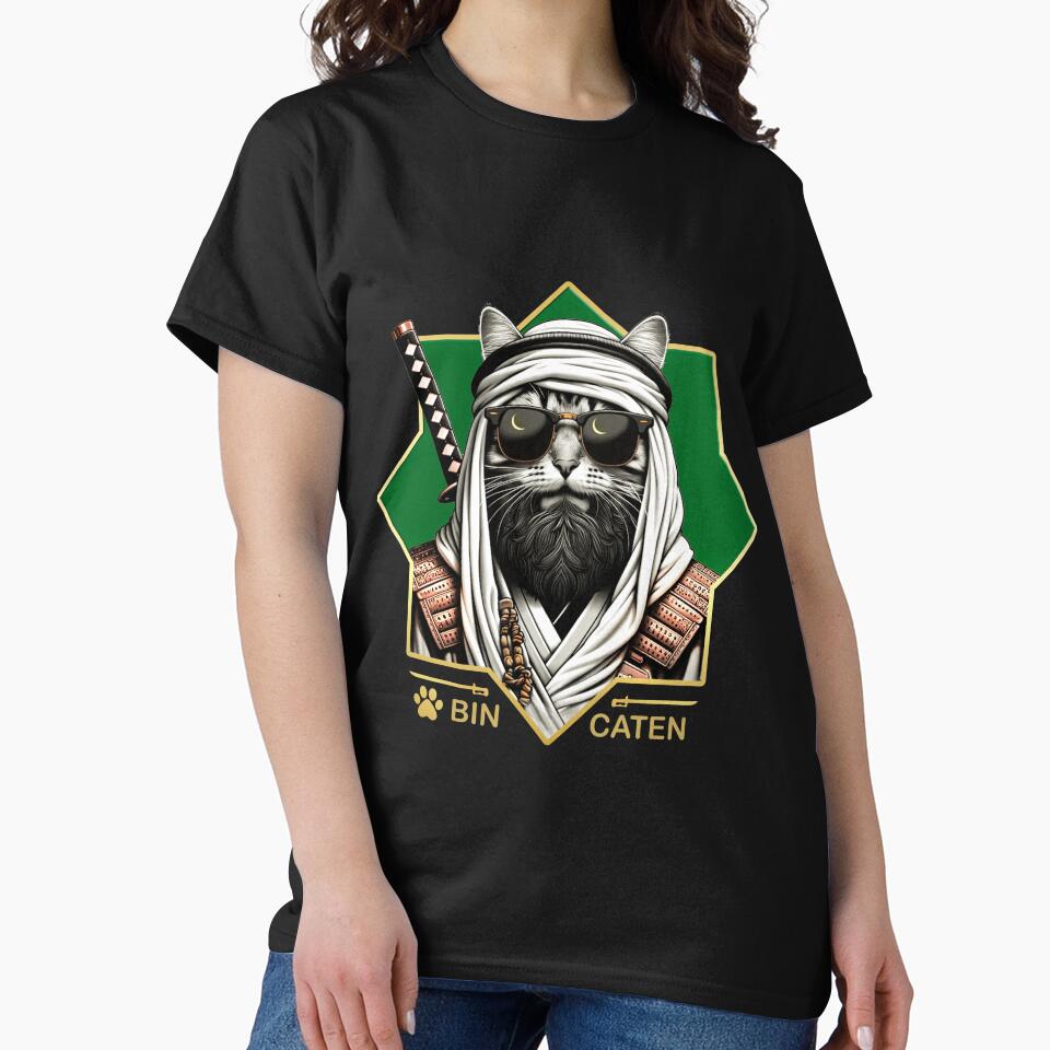 Bin Caten funny cat design by Otakuniverse T-Shirts, Hoodie, Sweatshirt | BlankRebels.com (Image 2)