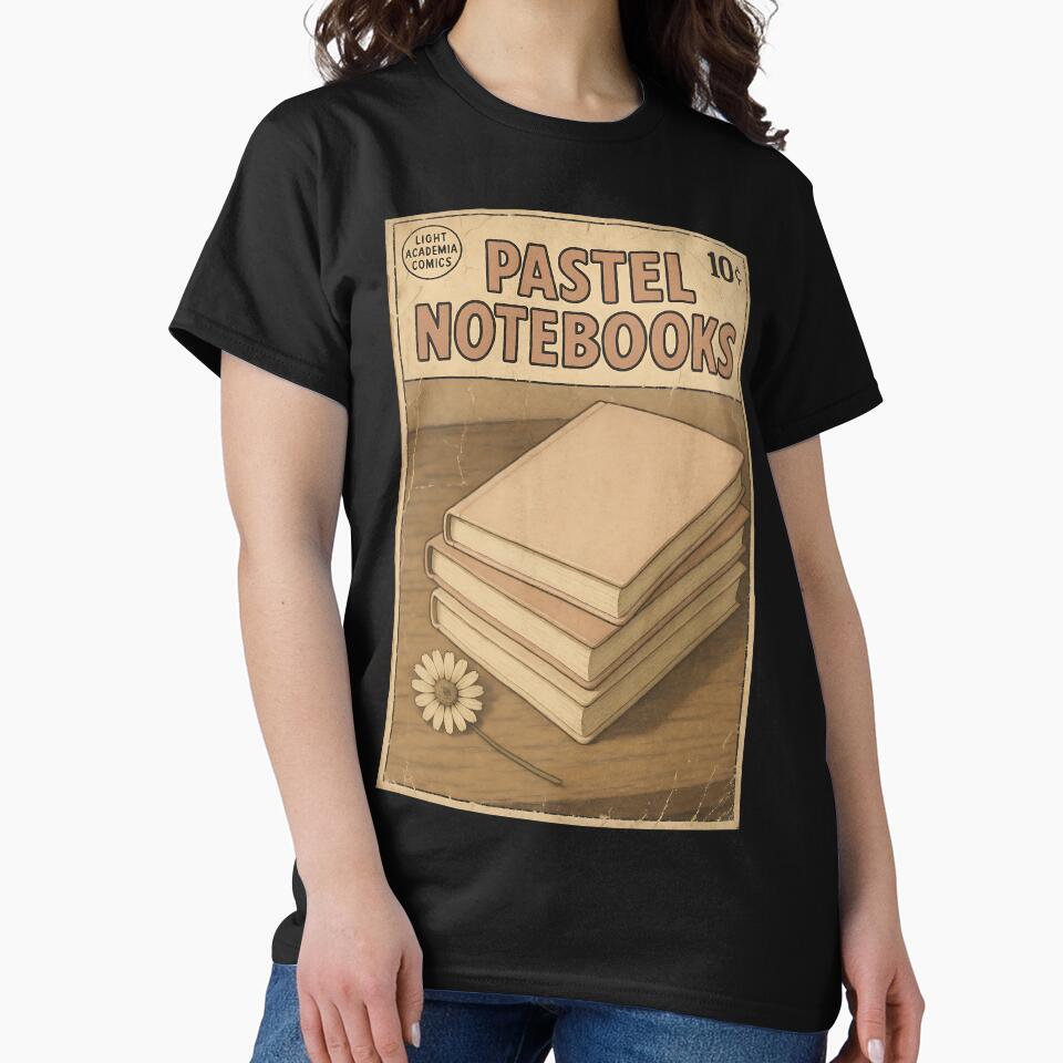 Soft Light Academia: Pastel Notebooks T-Shirts, Hoodie, Sweatshirt