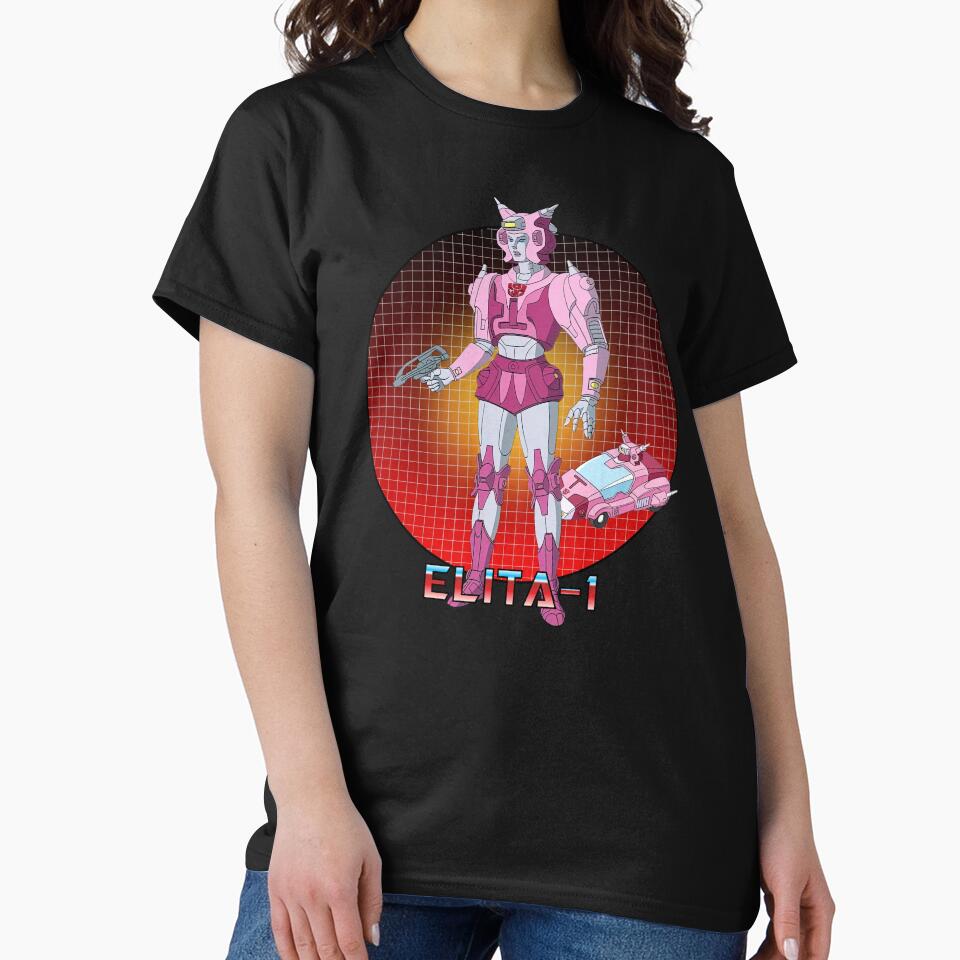 Elita One G1 Cartoon Retro Artwork by Retr0Tshirts