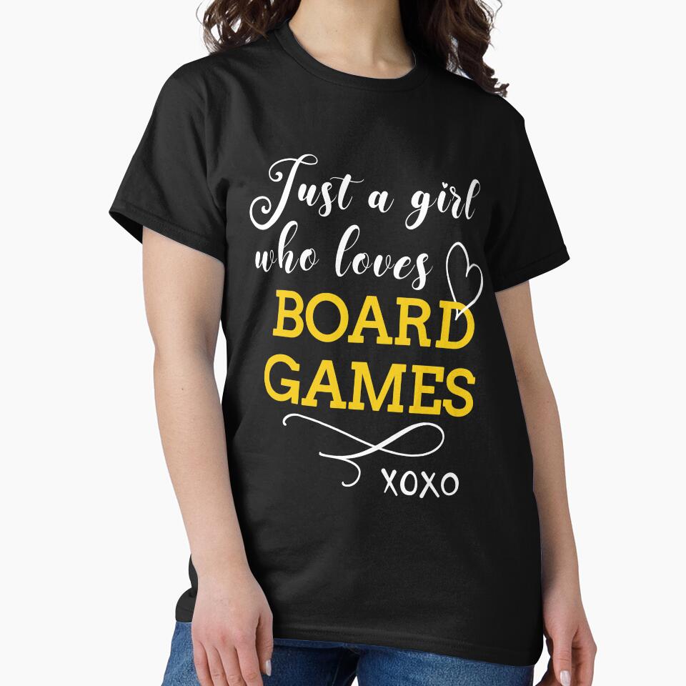 Board Games Girl Woman by getgr4phicz T-Shirts, Hoodie, Sweatshirt | BlankRebels.com (Image 2)