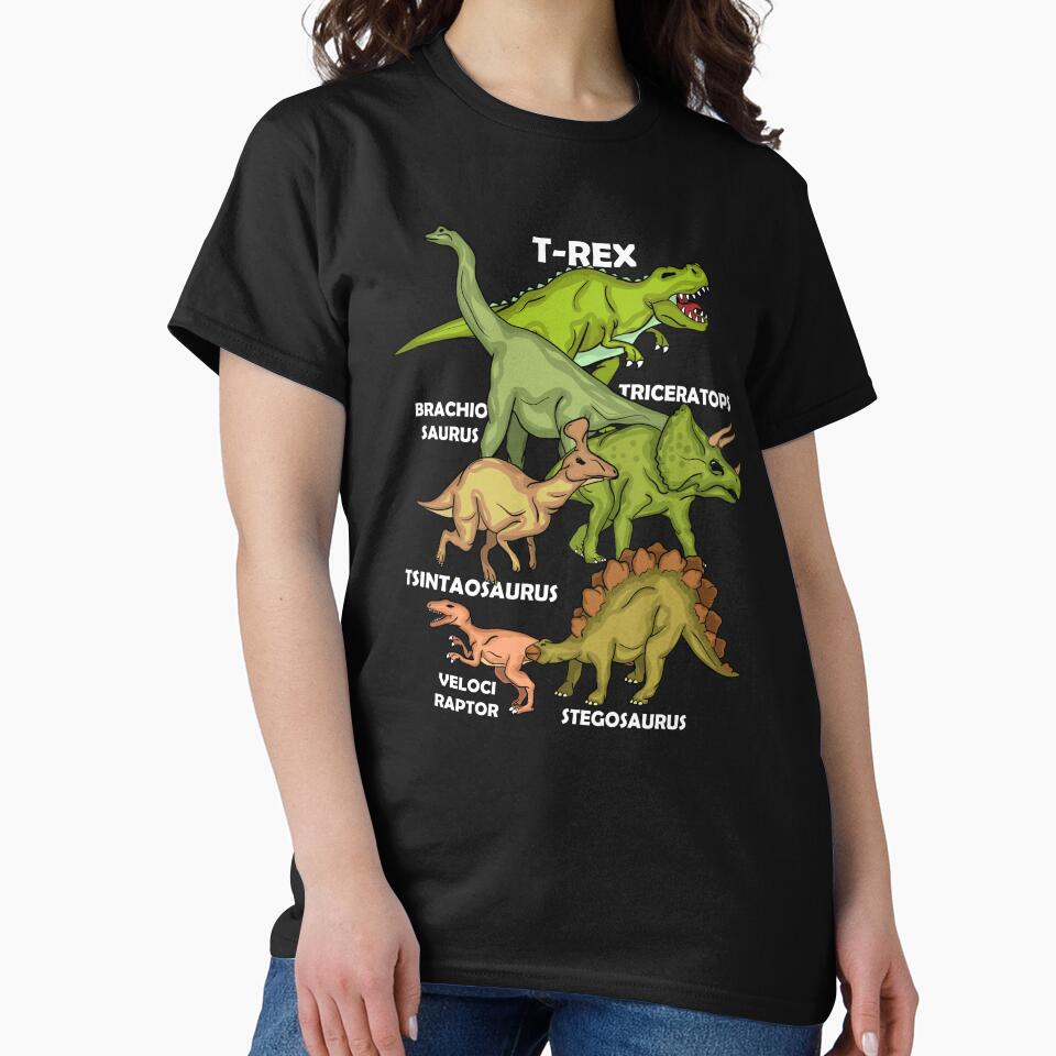 Dinosaur Species Gifts Kids T Rex Dinosaur by DSWShirts T-Shirts, Hoodie, Sweatshirt | BlankRebels.com (Image 2)